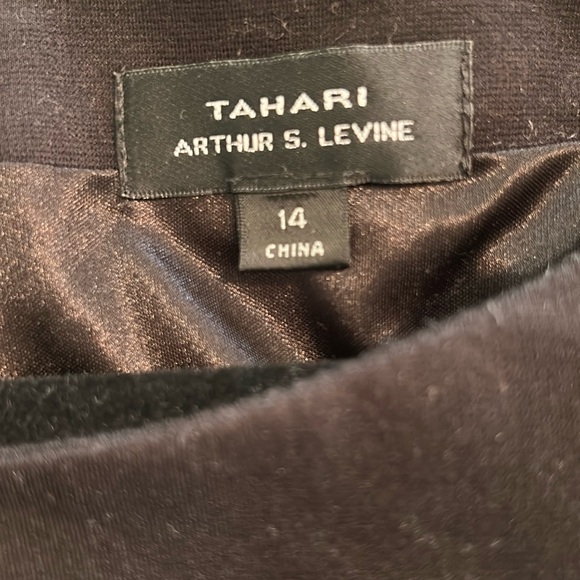 Tahari ASL Black Lace Dress - Picture 5 of 6